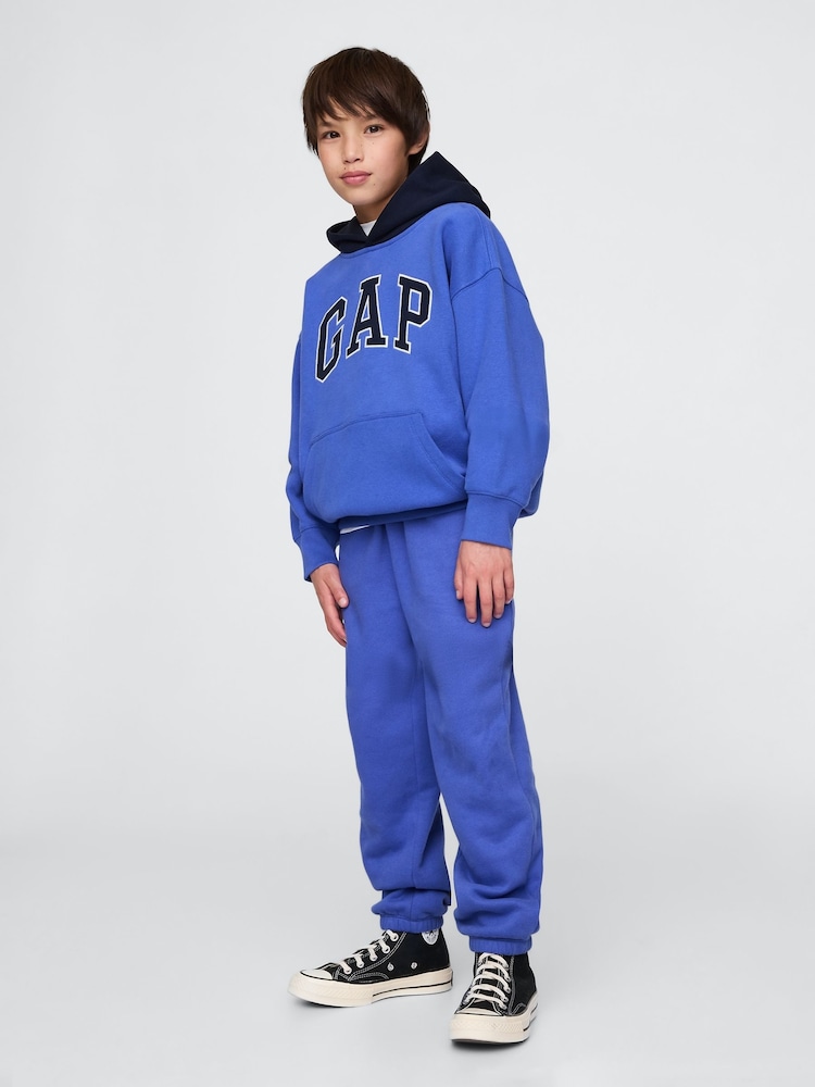 Blauw - Gap vintage zachte joggingbroek met fleece voering (4 - 13 jr) - Image 2 of 5