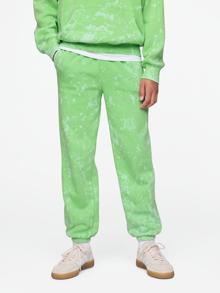 Groen - Gap vintage zachte joggingbroek met fleece voering (4 - 13 jr) - Image 1 of 5