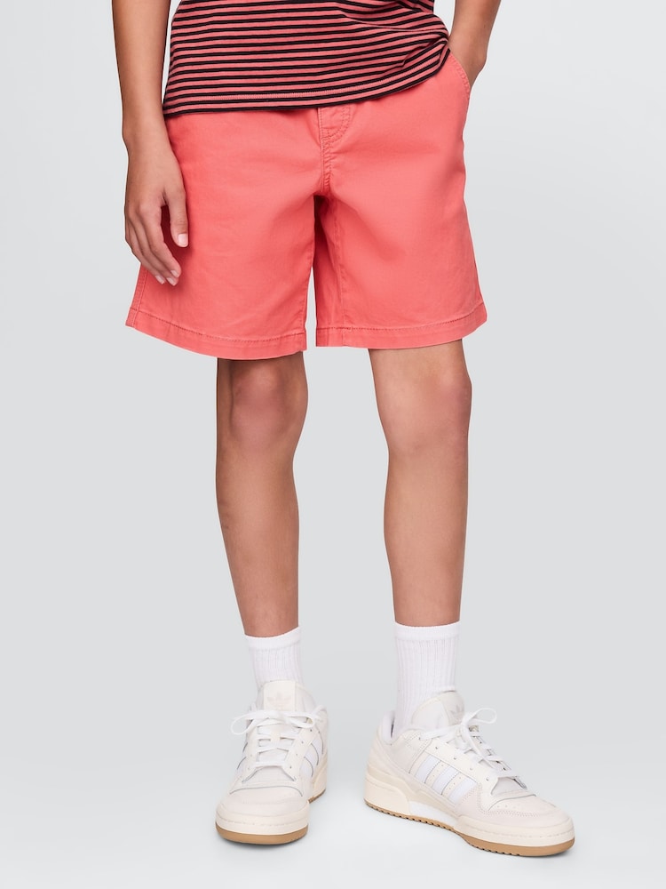 Gap Red Relaxed Easy Shorts (4-13yrs) - Image 1 of 4