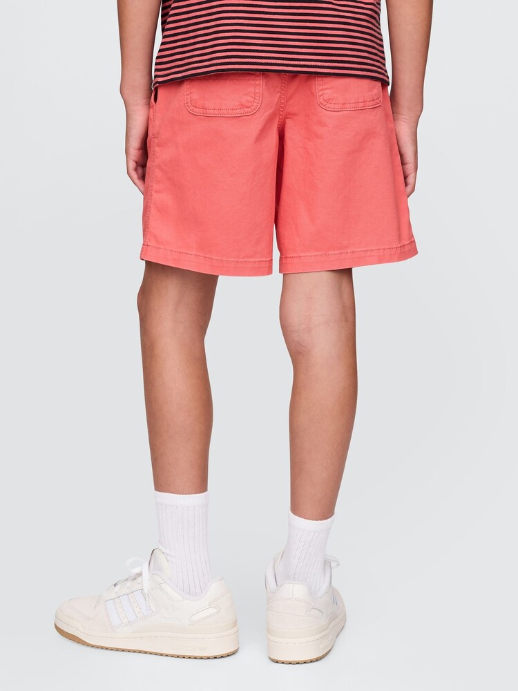 Gap Red Relaxed Easy Shorts (4-13yrs) - Image 2 of 4 Gap Red Relaxed Easy Shorts (4-13yrs) - Image 2 of 4