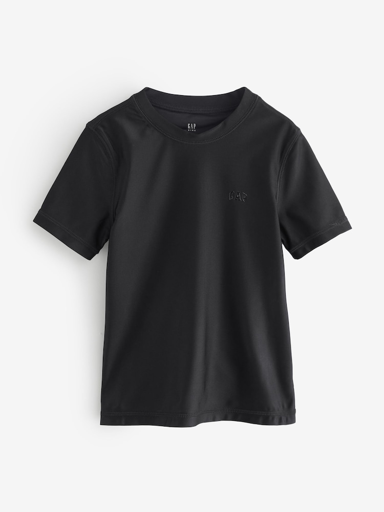 Gap Black Swim Rash Guard (4-13yrs) - Image 1 of 4