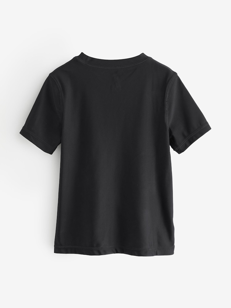 Gap Black Swim Rash Guard (4-13yrs) - Image 2 of 4