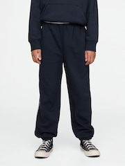 Azul marino - Pantalones de chándal suaves con forro polar y logo de estilo vintage de Gap (4-13 años) - Imagen 1 de 5