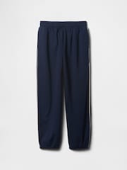 Azul marino - Pantalones de chándal suaves con forro polar y logo de estilo vintage de Gap (4-13 años) - Imagen 5 de 5