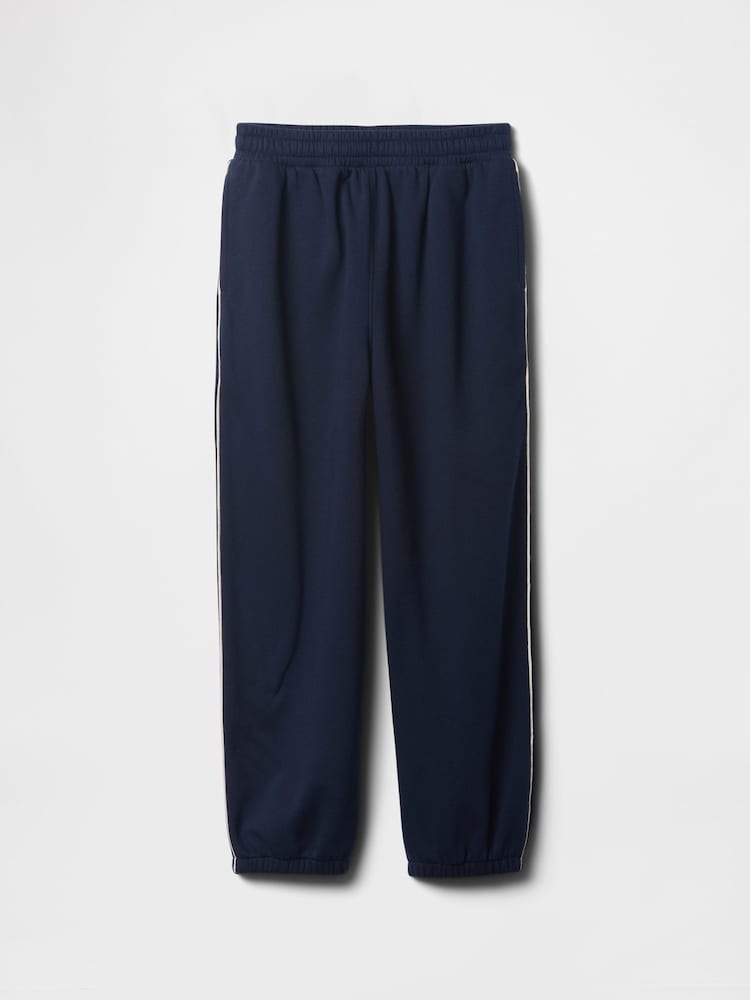 Azul marino - Pantalones de chándal suaves con forro polar y logo de estilo vintage de Gap (4-13 años) - Imagen 5 de 5