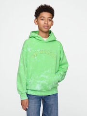 Gap Green Vintage Soft Logo Hoodie (4-13yrs) - Image 1 of 6