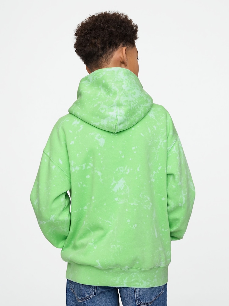 Gap Green Vintage Soft Logo Hoodie (4-13yrs) - Image 2 of 6