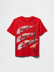 Gap Red Car Short Sleeve Graphic T-Shirt (4-13yrs) - Image 1 of 2