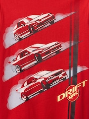 Gap Red Car Short Sleeve Graphic T-Shirt (4-13yrs) - Image 2 of 2