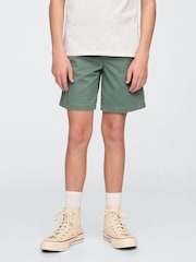 Gap Green Relaxed Easy Shorts (4-13yrs) - Image 1 of 5
