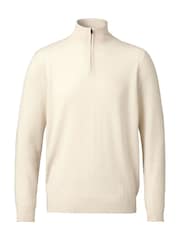 Charles Tyrwhitt Merino-Pullover mit RV-Kragen - Bild 3 von 5