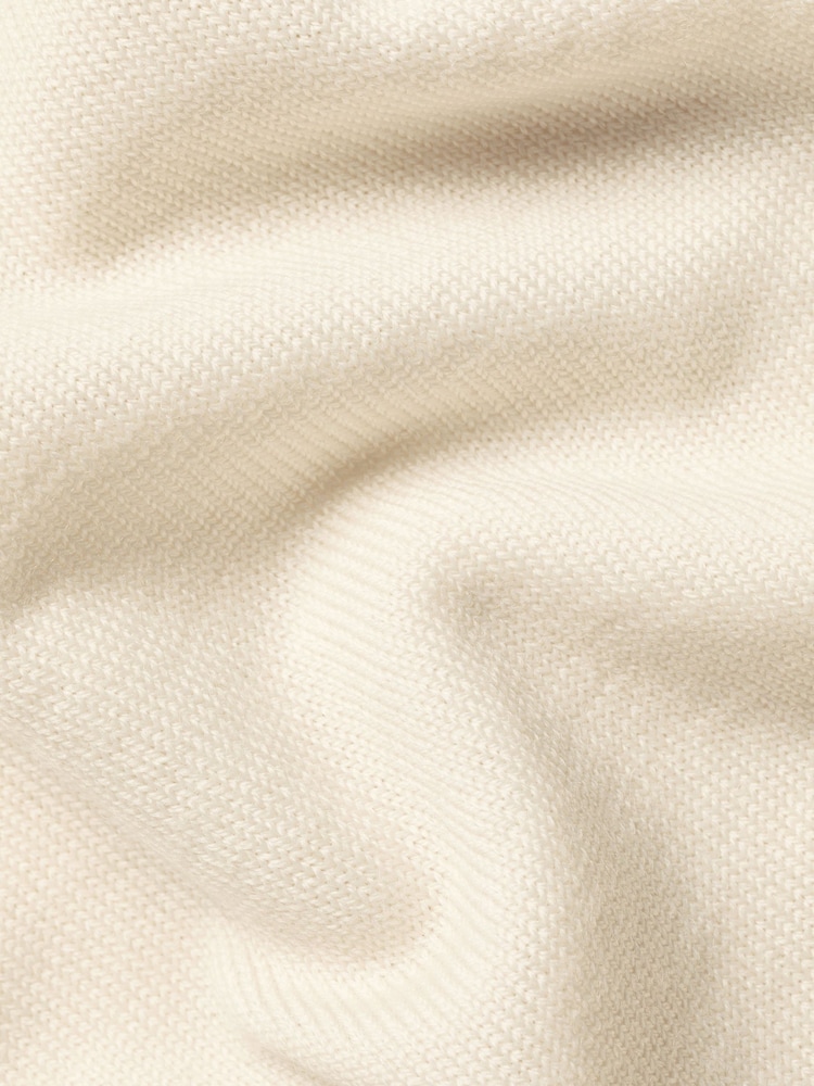 Charles Tyrwhitt Merino-Pullover mit RV-Kragen - Bild 5 von 5