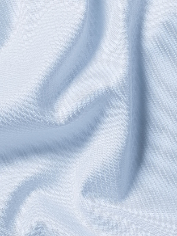 Charles Tyrwhitt Blue Classic Fit Egyptian 100% Cotton Stripe Shirt - Image 6 of 6