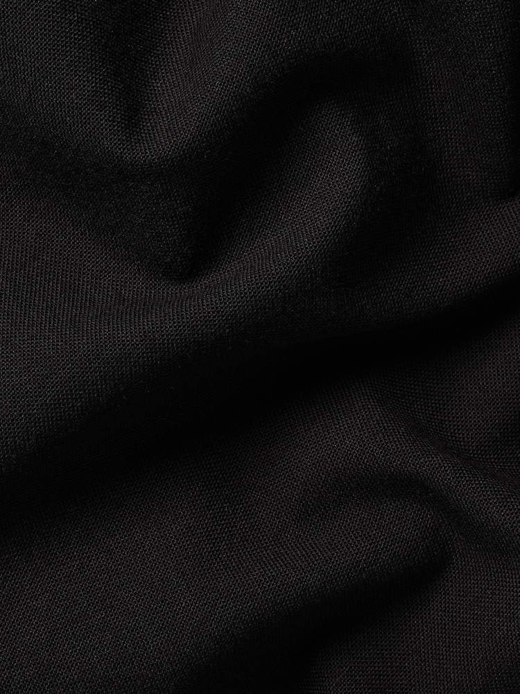 Charles Tyrwhitt Black Slim Fit Plain Button Down Stretch Washed 100% Cotton Oxford Shirt - Image 6 of 6