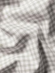 Charles Tyrwhitt Grey Classic Fit Check Non-Iron Twill 100% Cotton Shirt - Image 6 of 7