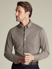 Charles Tyrwhitt Button-Down-Hemd aus Jersey mit Vier-Wege-Stretch - Bild 1 von 6