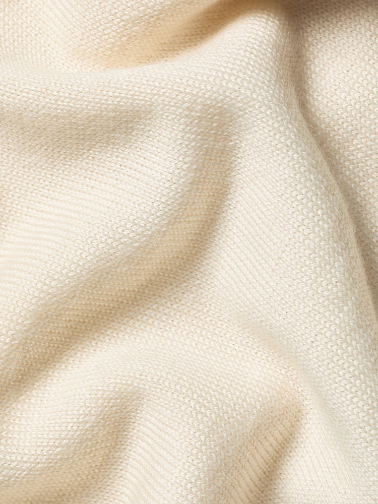Charles Tyrwhitt Natural Merino Polo Neck Jumper - Image 5 of 5 Charles Tyrwhitt Natural Merino Polo Neck Jumper - Image 5 of 5