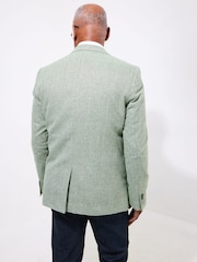 Joe Browns Green Linen Blend Blazer - Image 5 of 5