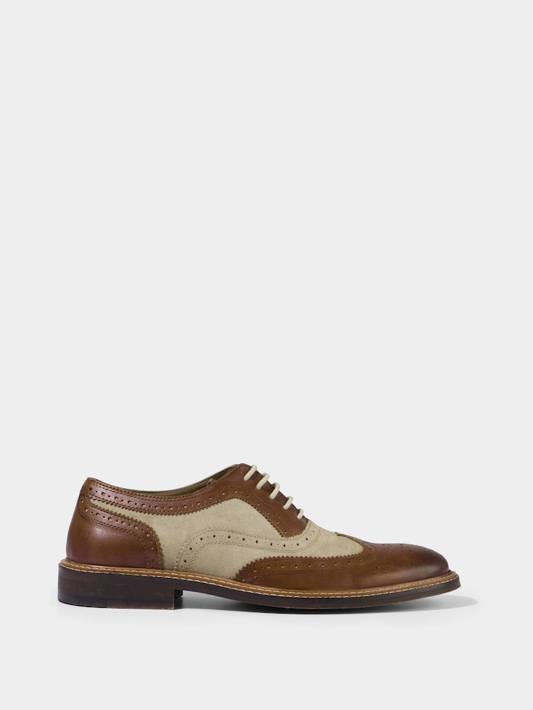 Premium usnjeni čevlji z vezalkami Joe Browns Brogues - Slika 1 iz 6 Premium usnjeni čevlji z vezalkami Joe Browns Brogues - Slika 1 iz 6
