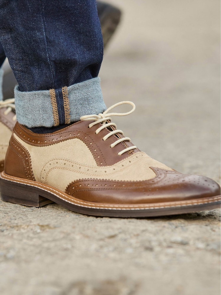 Premium usnjeni čevlji z vezalkami Joe Browns Brogues - Slika 6 iz 6 Premium usnjeni čevlji z vezalkami Joe Browns Brogues - Slika 6 iz 6
