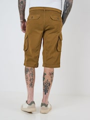 Joe Browns Brown Multi Pocket Cargo Shorts - Image 2 of 5