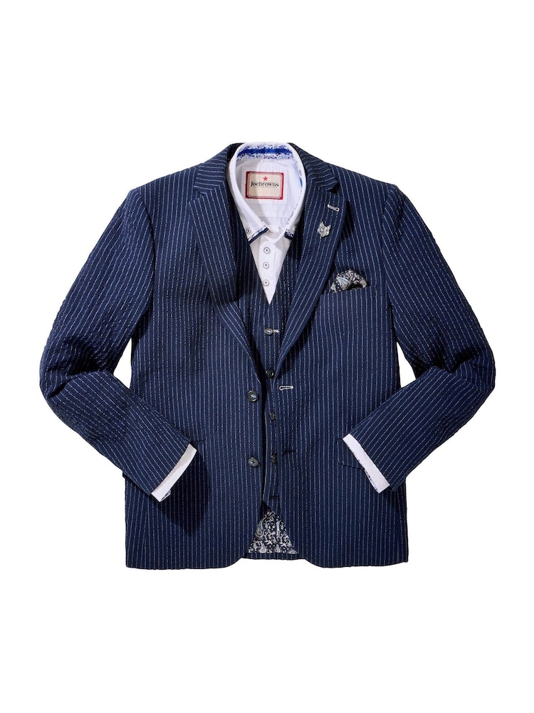 Joe Browns Pinstripe Seersucker Suit Blazer - Bild 7 von 7 Joe Browns Pinstripe Seersucker Suit Blazer - Bild 7 von 7