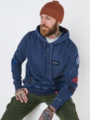 Joe Browns Blue Limited Edition Bandana Hoodie - Image 3 of 7