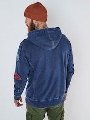 Joe Browns Blue Limited Edition Bandana Hoodie - Image 4 of 7