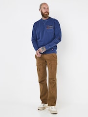 Joe Browns Blue Limited Edition Bandana Sweatshirt - Image 4 of 7