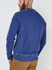 Joe Browns Blue Limited Edition Bandana Sweatshirt - Image 5 of 7