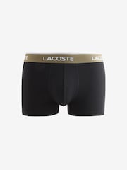 Kohle schwarz - Lacoste – Stretch-Baumwoll-Unterhosen im 3er-Pack - Bild 3 von 4