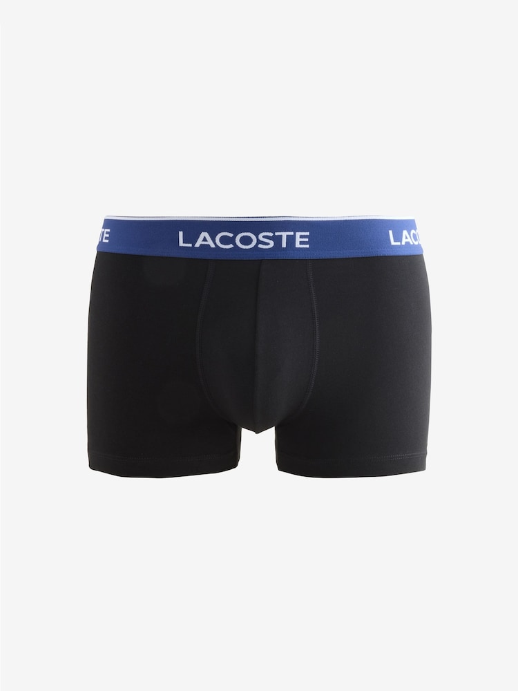 Kohle schwarz - Lacoste – Stretch-Baumwoll-Unterhosen im 3er-Pack - Bild 4 von 4