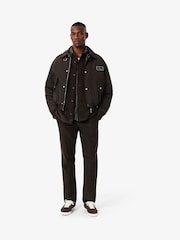 Lacoste Brown Heavy Corduroy Shirt - Image 3 of 9