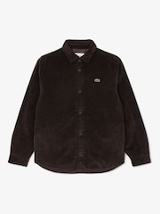 Lacoste Brown Heavy Corduroy Shirt - Image 5 of 9