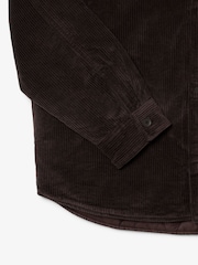 Lacoste Brown Heavy Corduroy Shirt - Image 7 of 9