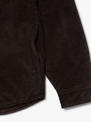 Lacoste Brown Heavy Corduroy Shirt - Image 8 of 9