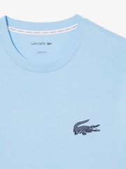 Lacoste s kratkimi rokavi iz bombaža s potiskom krokodila - Slika 2 iz 2