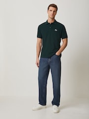 Lacoste Green Classic Fit Logo Polo Shirt - Image 3 of 6