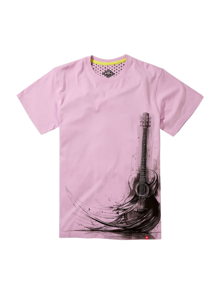 Joe Browns Sketchy Guitar Graphic 100% Cotton T-Shirt - Bild 5 von 5
