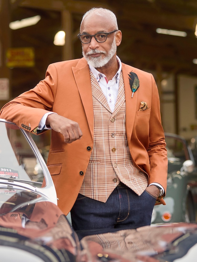 Joe Browns Orange Terracotta Blazer - Image 1 of 8