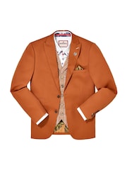 Joe Browns Orange Terracotta Blazer - Image 8 of 8