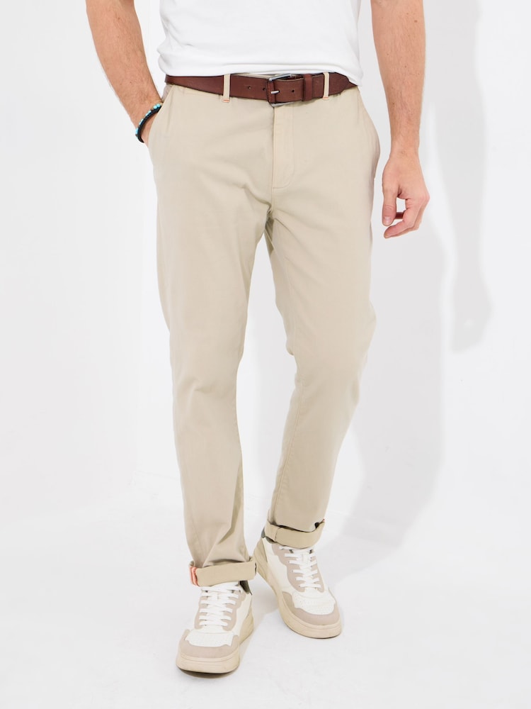 Joe Browns Natural Straight Leg Chino Trousers - Image 1 of 5