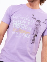 Joe Browns Wild and Free Motorcycle 100% Cotton T-Shirt - صورة 5 من 7