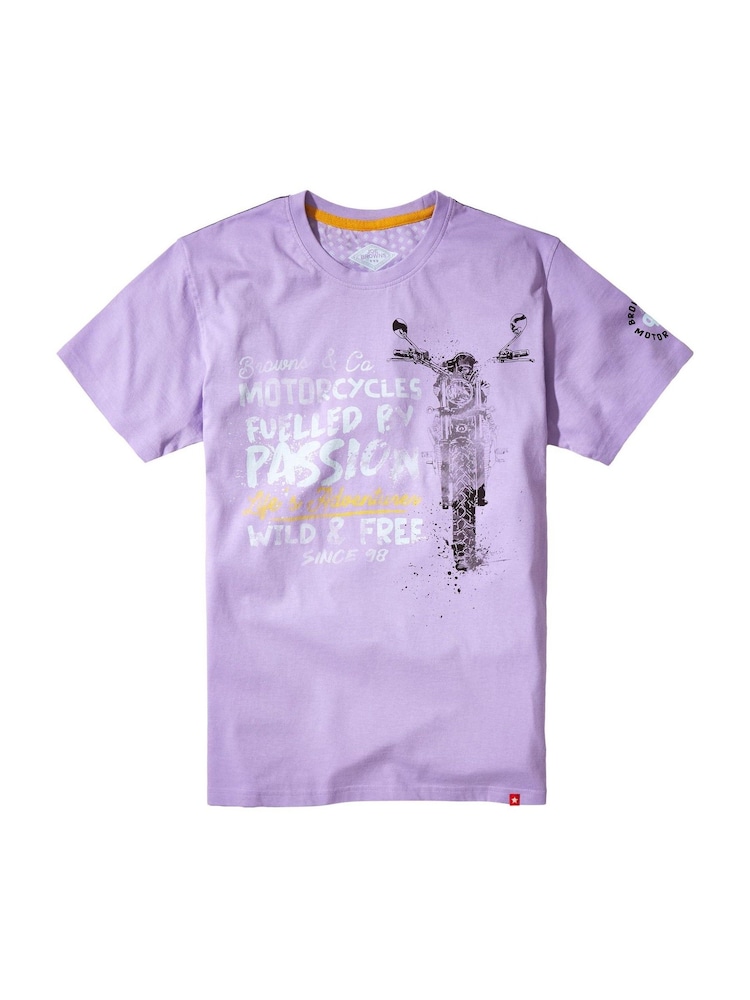 Joe Browns Wild and Free Motorcycle 100% Cotton T-Shirt - صورة 7 من 7