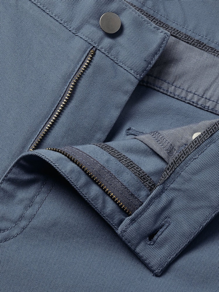 Charles Tyrwhitt Blue 5 Pocket Sf Jeans - Image 5 of 5