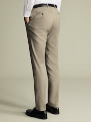 Charles Tyrwhitt Natural Slim Fit Smart Trousers - Image 2 of 5