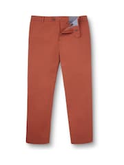 Charles Tyrwhitt Brown Classic Fit Smart Casual Chino Trousers - Image 5 of 5
