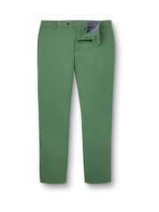 Charles Tyrwhitt Green Smart Casual Chino Trousers - Image 4 of 5