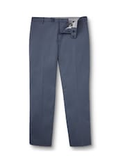 Charles Tyrwhitt Blue Slim Fit Smart Trousers - Image 4 of 5