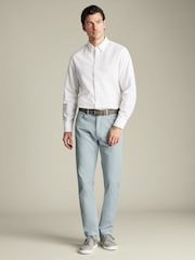 Charles Tyrwhitt Blue 5 Pocket Sf Jeans - Image 1 of 5